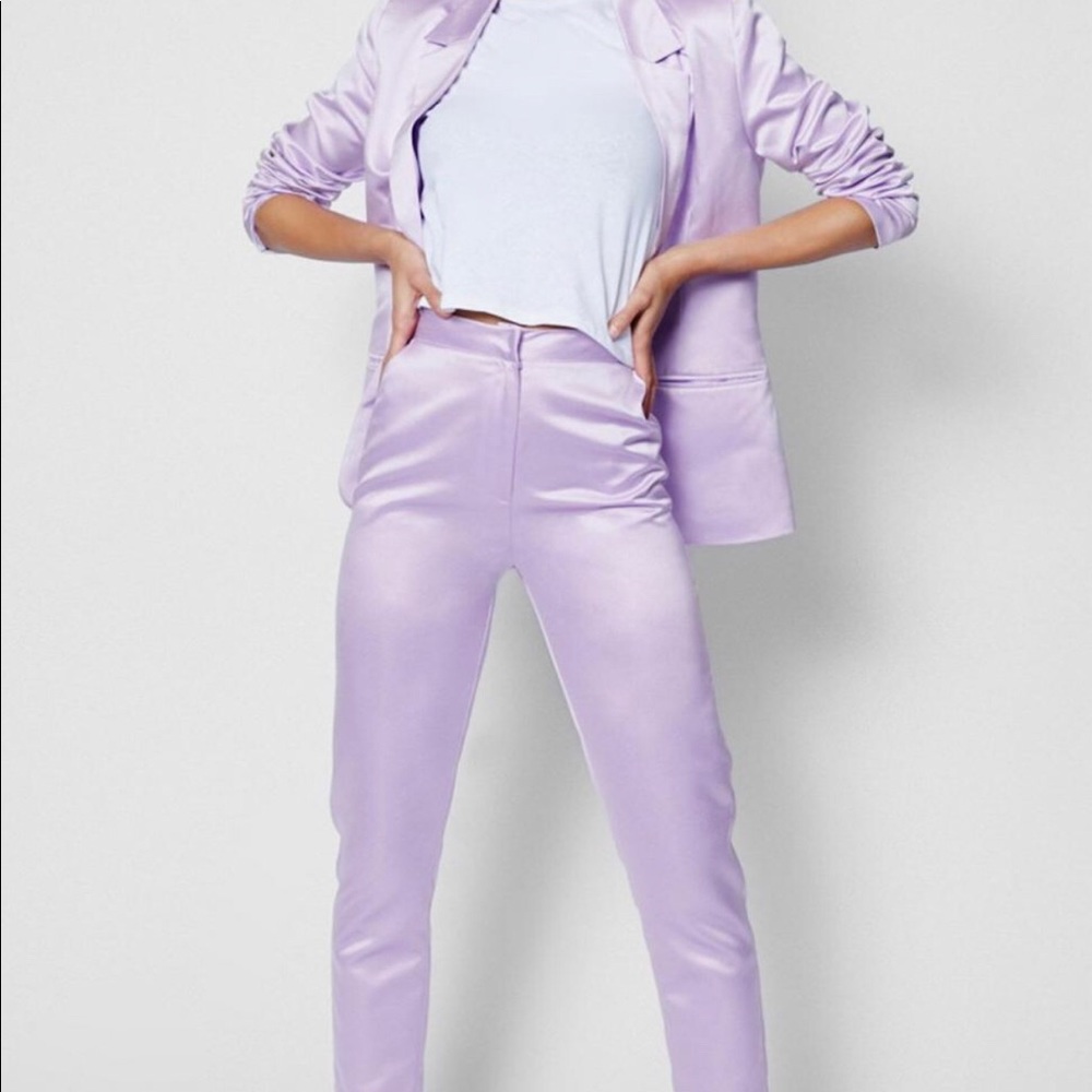 Boohoo x Zendaya pant suit